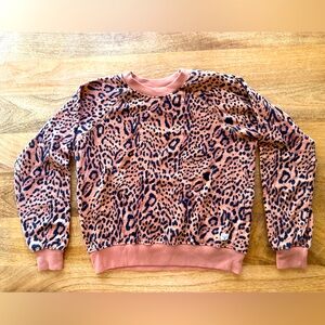 Billabong Animal Print Pullover Sweater XS